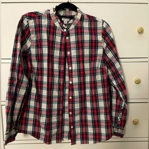 J. Crew Plaid Button Down